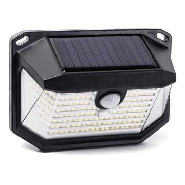 Aigostar - Ηλιακό φωτιστικό τοίχου LED με αισθητήρα LED/0,8W/5,5V 1200 mAh 6500K IP65