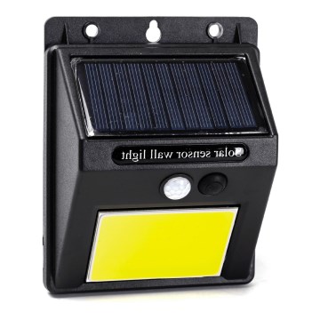 Aigostar - Ηλιακό φωτιστικό τοίχου LED με αισθητήρα LED/13W/5,5V 6500K IP65