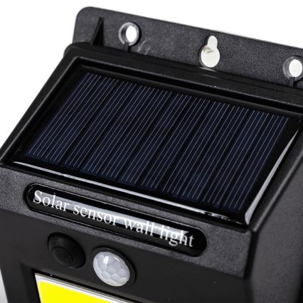 Aigostar - Ηλιακό φωτιστικό τοίχου LED με αισθητήρα LED/13W/5,5V 6500K IP65