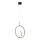 Aigostar -  Κρεμαστό φωτιστικό οροφής LED LED/15W/230V 2700K μαύρο/χρυσό