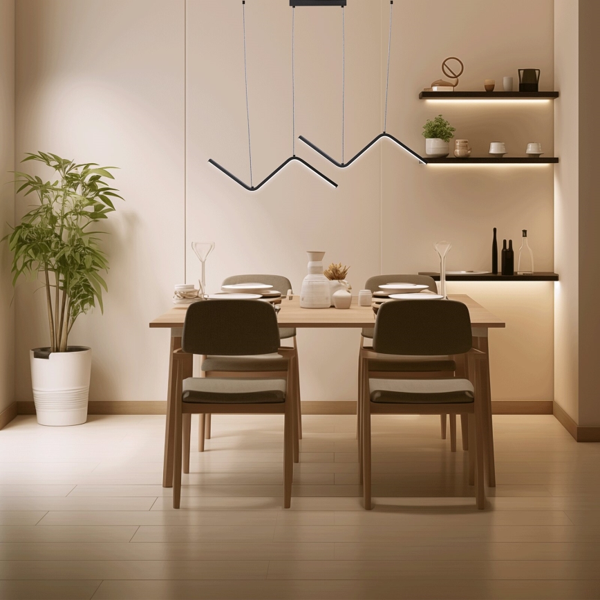 Aigostar -  Κρεμαστό φωτιστικό οροφής LED LED/23W/230V 6500K