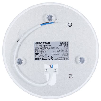 Aigostar - Μαγνητική μονάδα LED/18W/230V 3000/4000/6500K