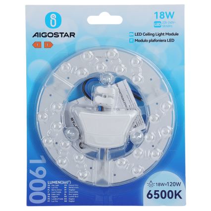 Aigostar - μαγνητική μονάδα LED/18W/230V 6500K