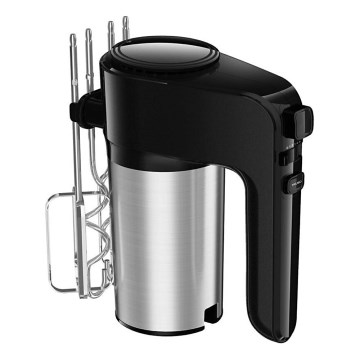 Aigostar - Μίξερ χειρός 300W/230V μαύρο/ματ χρώμιο