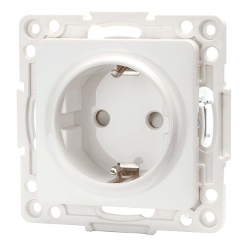 Aigostar - Οικιακή πρίζα SCHUKO 250V χωρίς πλαίσιο, λευκή