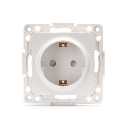 Aigostar - Οικιακή πρίζα SCHUKO 250V χωρίς πλαίσιο, λευκή