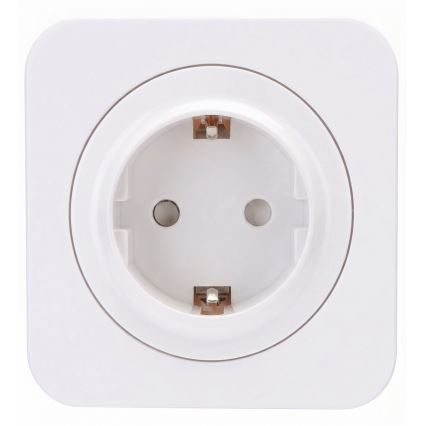 Aigostar - Οικιακή πρίζα SCHUKO με πλαίσιο 250V/16A, λευκή