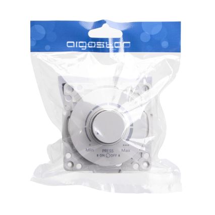 Aigostar - Περιστροφικό dimmer 300W/230V λευκό