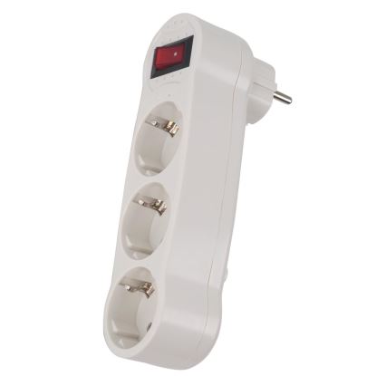 Aigostar - Πολύπριζο με διακόπτη 3x16A/230V