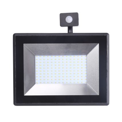 Aigostar - Προβολέας LED με αισθητήρα LED/100W/230V IP65 μαύρο