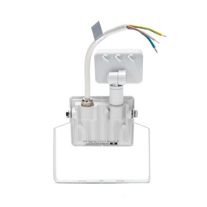 Aigostar - Προβολέας LED με αισθητήρα LED/10W/230V 4000K IP65 λευκό