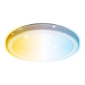 Aigostar - Ρυθμιζόμενο φωτιστικό οροφής MESH LED/36W/230V 3000-6500K διάμ. 49,5 εκ. + τηλεχειριστήριο