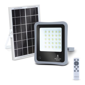 Aigostar - Ρυθμιζόμενος ηλιακός προβολέας LED/50W/3,2V IP65 6000 mAh + τηλεχειριστήριο