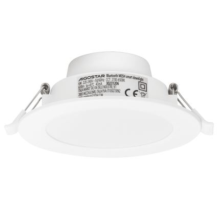 Aigostar - ΣΕΤ 3x LED Dimmable χωνευτό φωτιστικό MESH LED/6W/230V 2700K-6500K διάμετρος 11,5cm