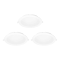 Aigostar - ΣΕΤ 3x LED RGBW Χωνευτό φωτιστικό οροφής dimming MESH LED/15W/230V 2700K-6500K διάμετρος 17cm