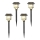 Aigostar - ΣΕΤ 4x Ηλιακή λάμπα LED RGB LED/0,2W/2V 40 mAh IP44