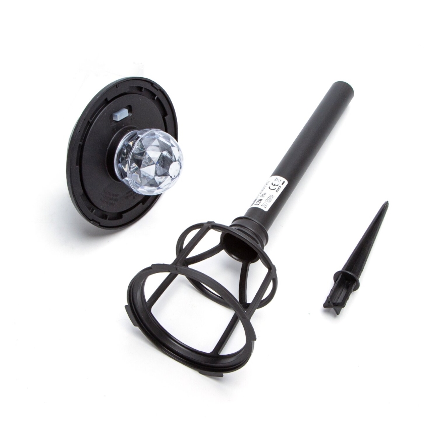 Aigostar - ΣΕΤ 4x Ηλιακή λάμπα LED RGB LED/0,2W/2V IP44