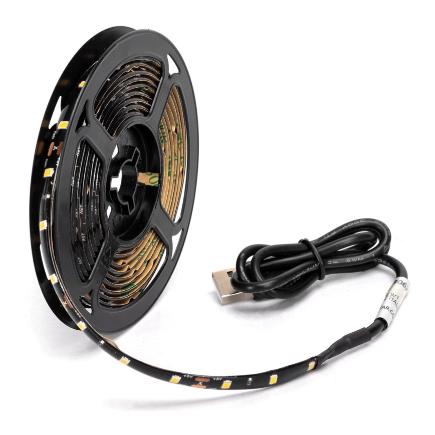 Aigostar - Ταινία LED 2m LED/4,9W/5V 6500K IP65 μαύρο