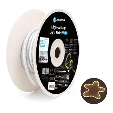 Aigostar - Ταινία LED 50μ LED/400W/230V 3000K IP65