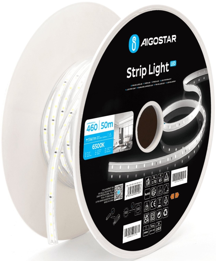 Aigostar - Ταινία LED LED/250W/230V 50m 6500K IP65