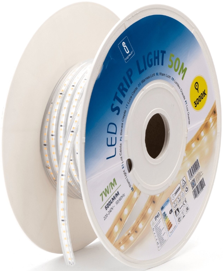 Aigostar - Ταινία LED LED/350W/230V 50m 3000K IP65