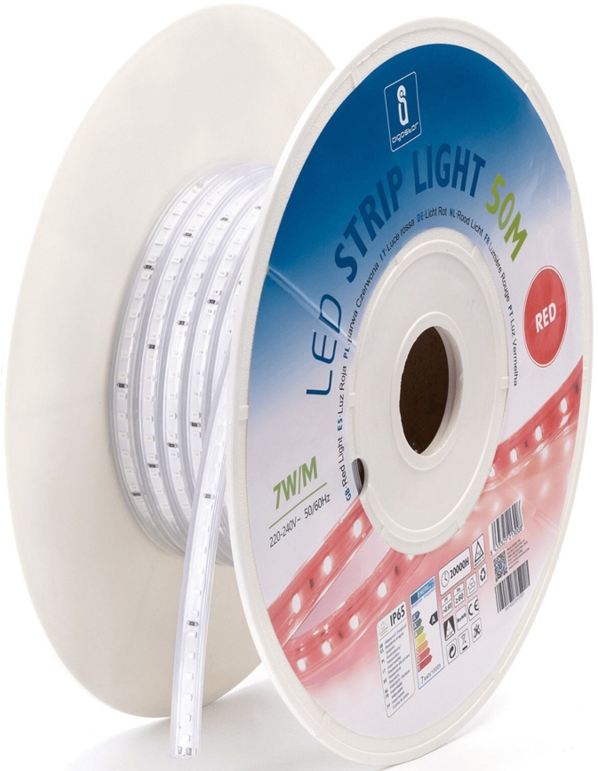 Aigostar - Ταινία LED LED/350W/230V 50m κόκκινο IP65