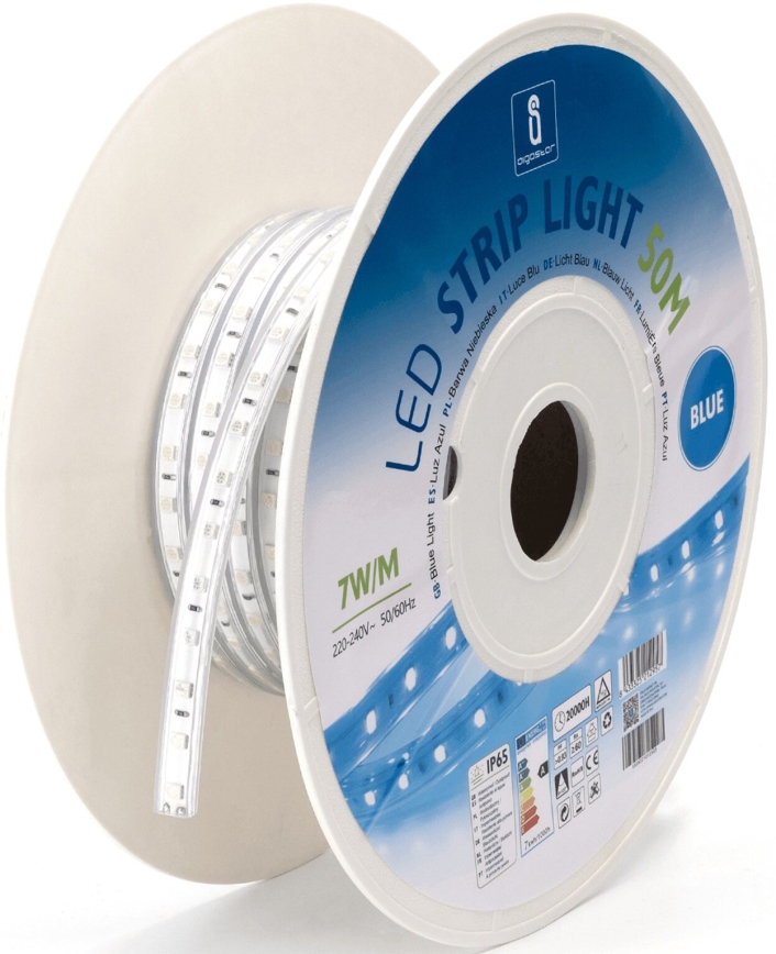 Aigostar - Ταινία LED LED/350W/230V 50m μπλε IP65