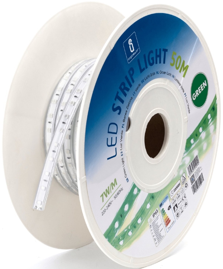 Aigostar - Ταινία LED LED/350W/230V 50m πράσινο IP65