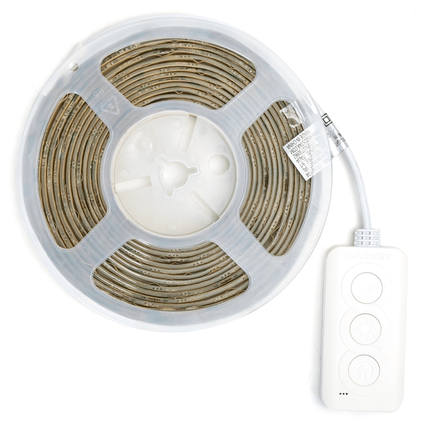 Aigostar - Ταινία LED RGBW Dimmable 5m MESH Smart LED/24W/230V 2700-6500K + τηλεχειριστήριο
