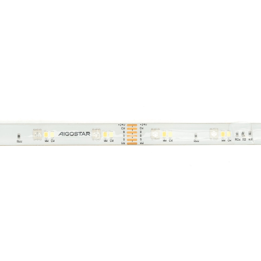 Aigostar - Ταινία LED RGBW Dimmable 5m MESH Smart LED/24W/230V 2700-6500K + τηλεχειριστήριο