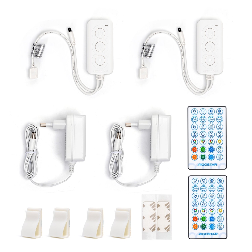 Aigostar - Ταινία LED RGBW Dimmable LED/18W/12V 2x5 m Wi-Fi