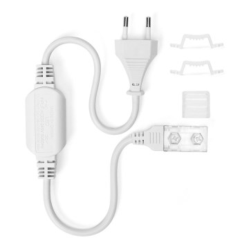 Aigostar - Τροφοδοτικό για LED ταινίες 10 mm 600W/230V λευκό