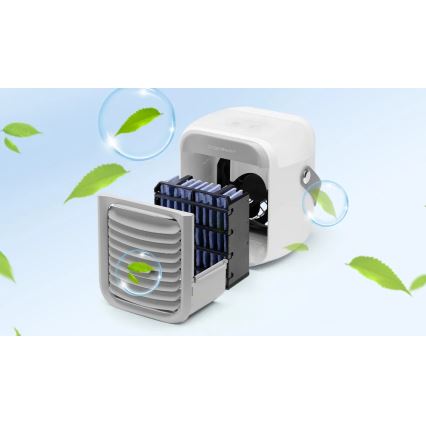 Aigostar - Φορητό air cooler 8W/5V λευκό