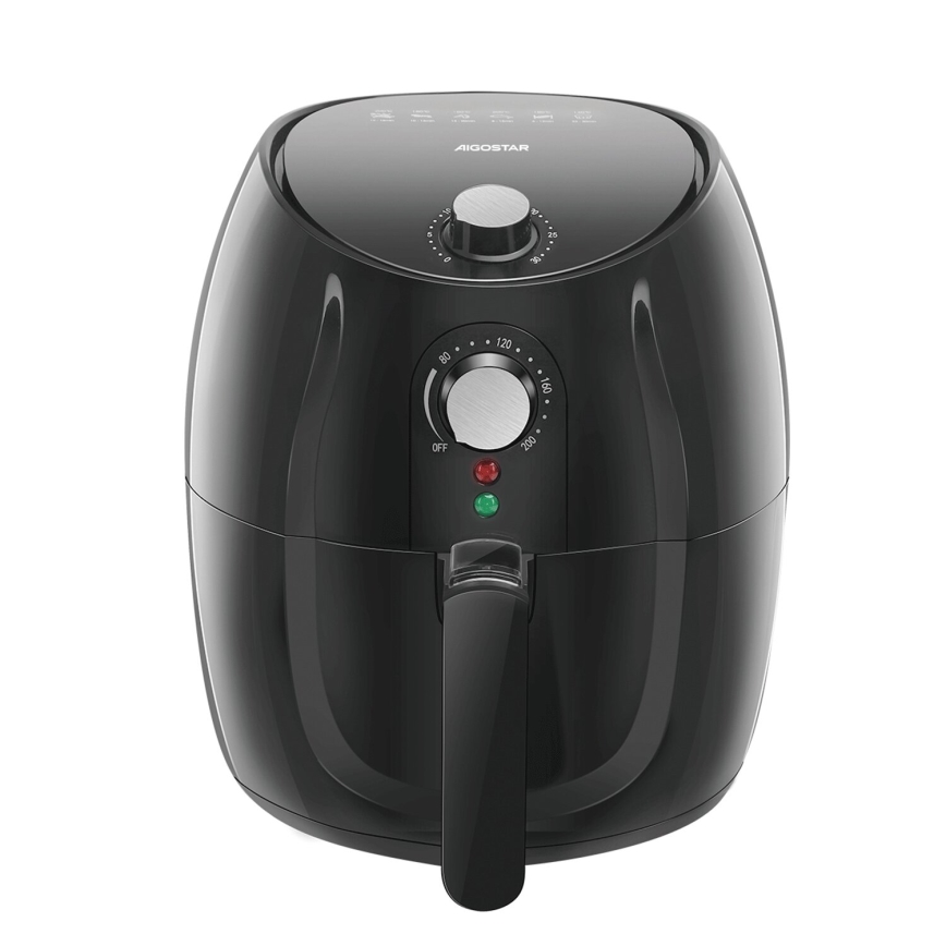 Aigostar - Φριτέζα θερμού αέρα 1500W/230V 3,5l μαύρο