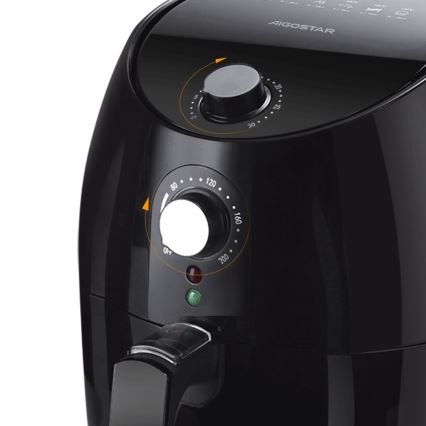 Aigostar - Φριτέζα θερμού αέρα 1500W/230V 3,5l μαύρο