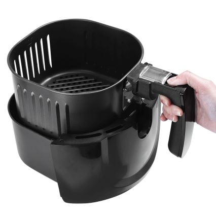 Aigostar - Φριτέζα θερμού αέρα 1500W/230V 3,5l μαύρο