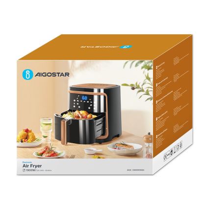 Aigostar - Φριτέζα θερμού αέρα 7l 1900W/230V