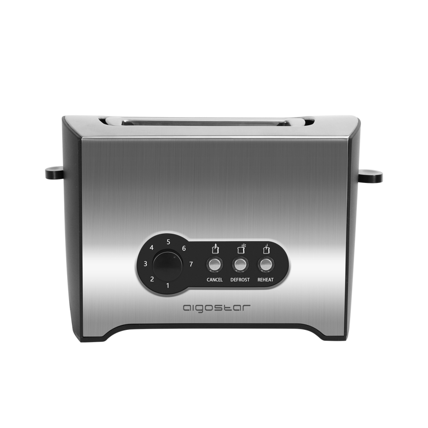 Aigostar - Φρυγανιέρα 2 θέσεων 900W/230V ματ χρώμιο