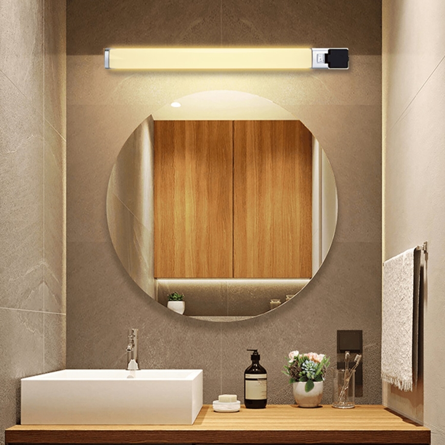 Aigostar - Φωτισμός καθρέφτη μπάνιου LED LED/10W/230V 4000K 46,5cm IP44