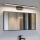 Aigostar - Φωτισμός καθρέφτη μπάνιου LED LED/12W/230V 4000K 60 cm IP44 μαύρο