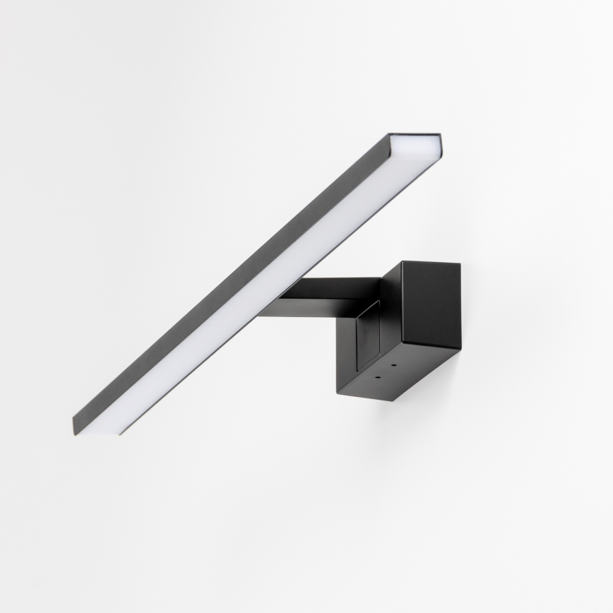 Aigostar - Φωτισμός καθρέφτη μπάνιου LED LED/12W/230V 4000K 60 cm IP44 μαύρο