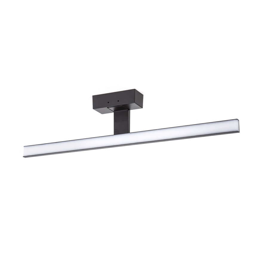 Aigostar - Φωτισμός καθρέφτη μπάνιου LED LED/12W/230V 4000K 60 cm IP44 μαύρο