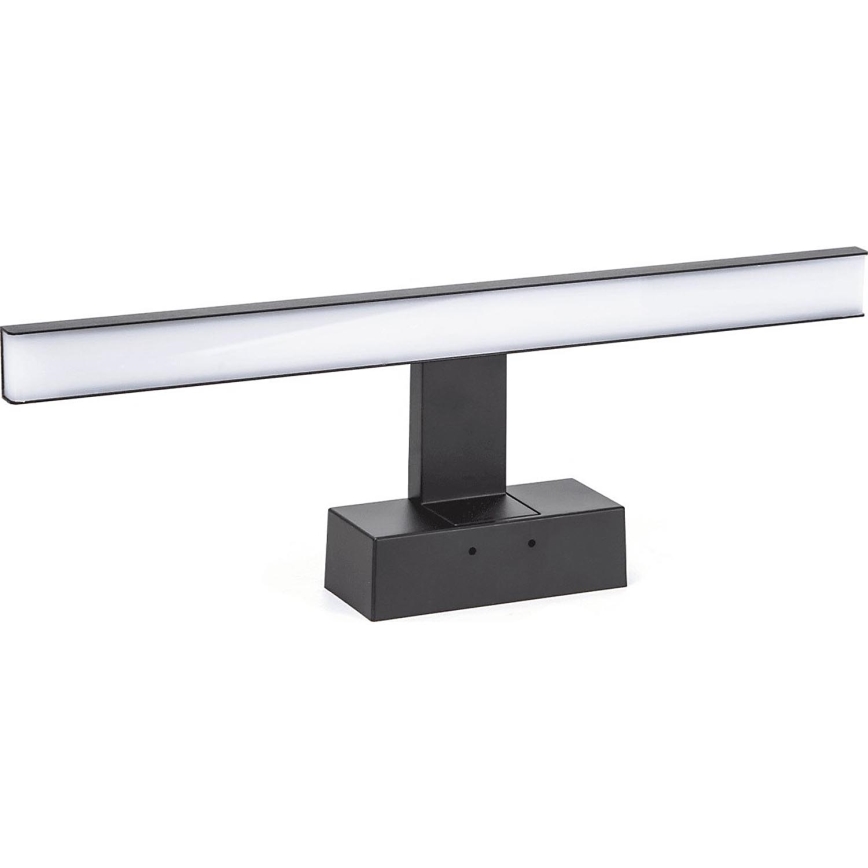 Aigostar - Φωτισμός καθρέφτη μπάνιου LED LED/8W/230V 4000K 40 cm IP44 μαύρο