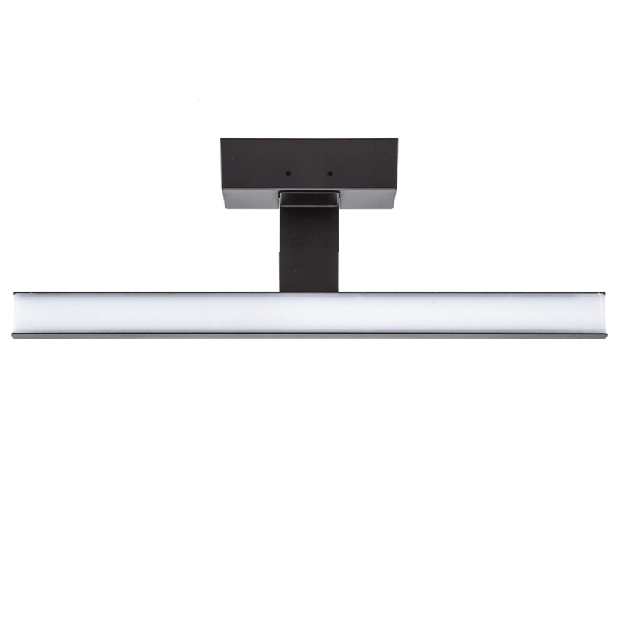 Aigostar - Φωτισμός καθρέφτη μπάνιου LED LED/8W/230V 4000K 40 cm IP44 μαύρο
