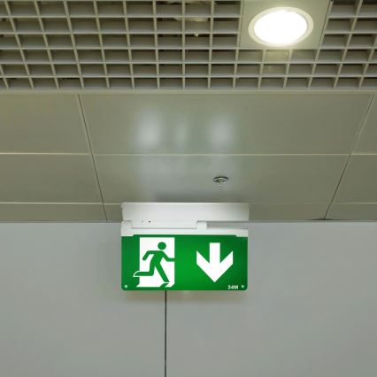 Aigostar - Φωτιστικό ασφαλείας LED EMERGENCY EXIT LED/3,6W/230V 6500K 500mAh