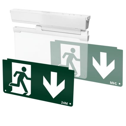 Aigostar - Φωτιστικό ασφαλείας LED EMERGENCY EXIT LED/3,6W/230V 6500K 500mAh