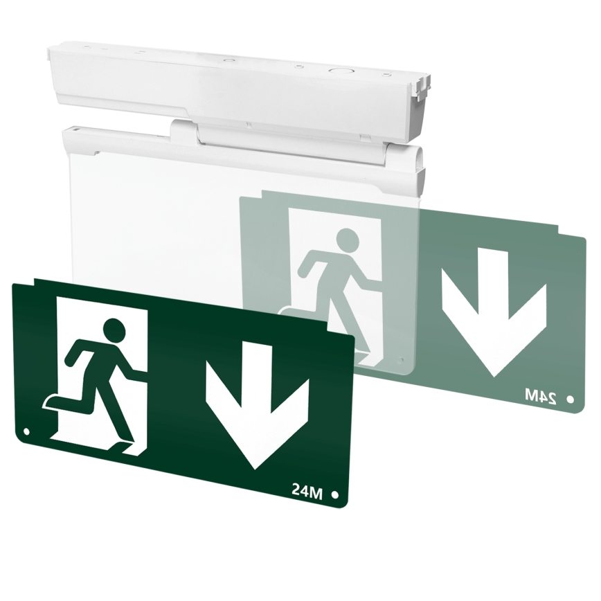 Aigostar - Φωτιστικό ασφαλείας LED EMERGENCY EXIT LED/3,6W/230V 6500K 500mAh