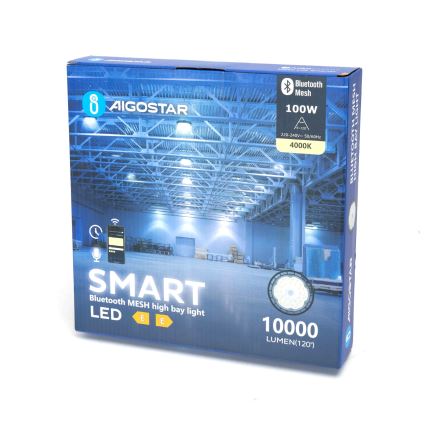 Aigostar - LED Heavy-duty dimming Εξωτερικού χώρου φωστικό MESH High Bay LED/100W/230V 4000K IP65
