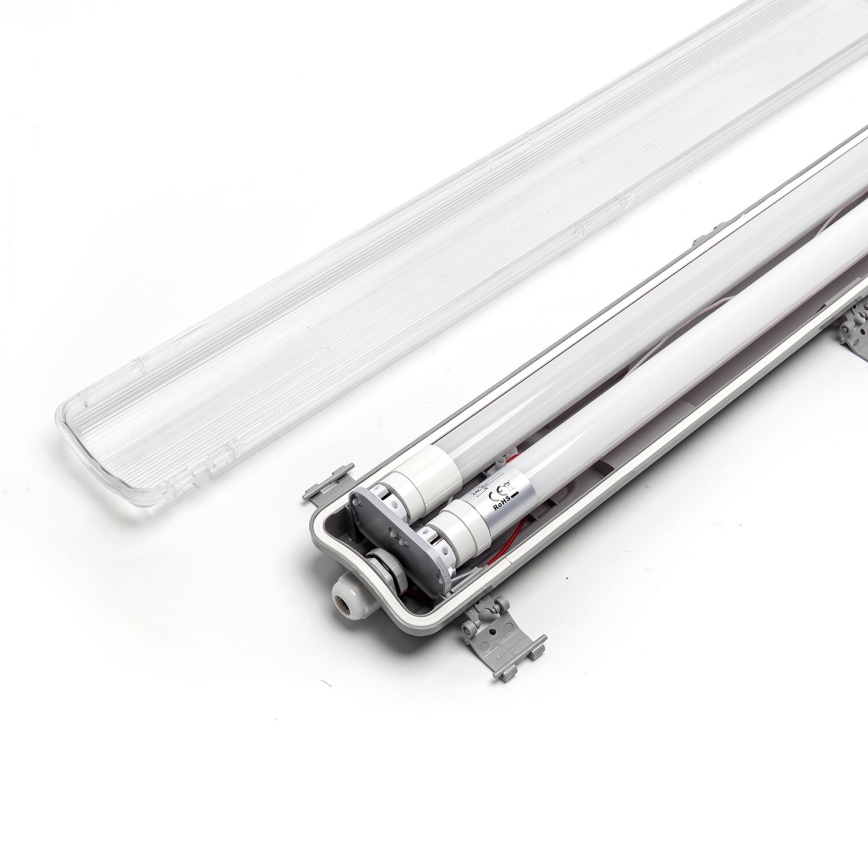 Aigostar - Φωτιστικό εργασίας φθορίου LED 2xG13/9W/230V 4000K 66,6 cm IP65
