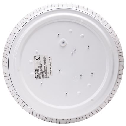 Aigostar - Φωτιστικό οροφής LED LED/12W/230V 6500K διάμετρος 26cm